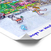 Shops in West End Poster (Ecke)