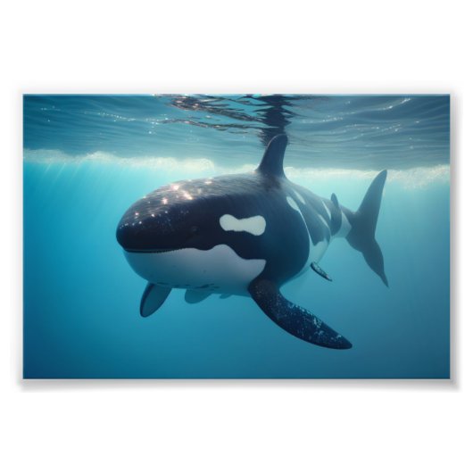 Shorca, Hai/Orca Hybrid, Spaß Fotodruck (Vorne)