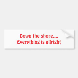 Shore Autoaufkleber - Jersey Things