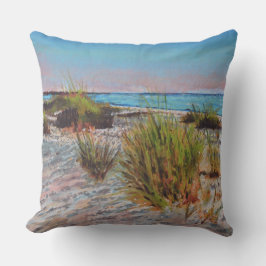 Shore Beach Pastel Art Kissen