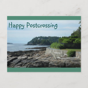 Shore Path Postcrossing Postcard Postkarte