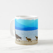 Shore Patrol Canada Geese Kaffeetasse (Vorderseite Links)