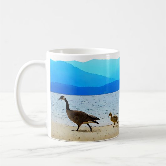 Shore Patrol Canada Geese Kaffeetasse (Links)
