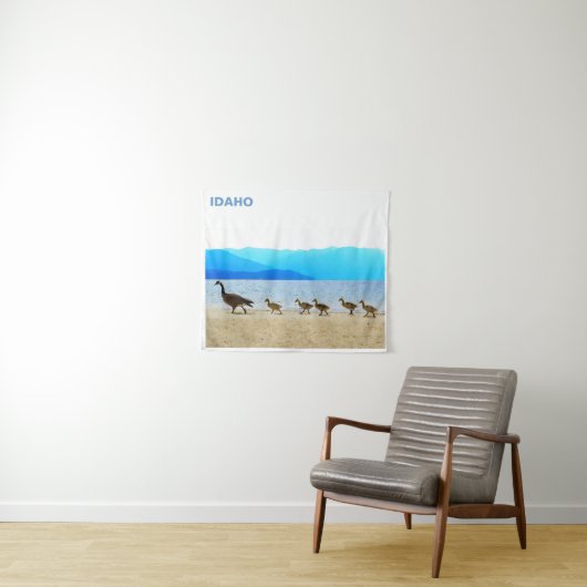 Shore Patrol - Gänse aus Kanada Wandteppich (Beispiel (Horizontal))