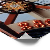 Shore Pier Print Poster (Ecke)