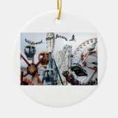 Shore Pier/Wildwood Text Ornament (Vorne)