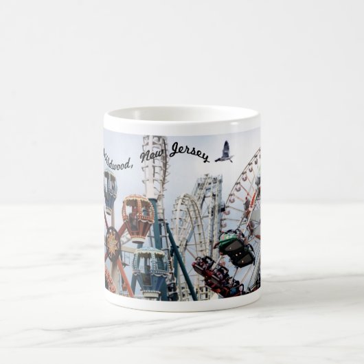Shore Pier-Wildwood Text Tasse II (Mittel)