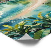 Shore-Tauchen Poster (Ecke)