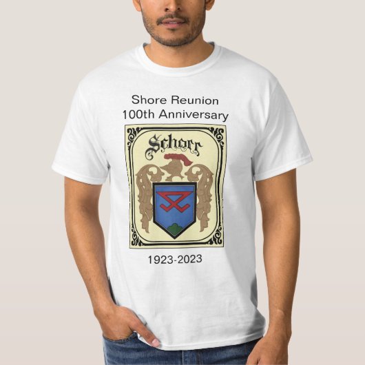 Shore Wiedersehen 100th Anniversary Wappen Shirt - (Vorderseite)