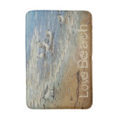 Shorebirds auf dem Strand/dem Küstendekor Badematte (Vorderseite Vertikal)