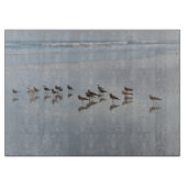 Shorebirds Schneidebrett (Vorderseite)