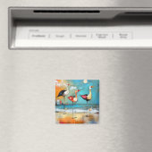 Shorebirds, skurrile Abbildung, Magnet (In Situ (Geschirrspüler))