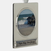 Shoreline Banner-Ornament Silber (Rechts)