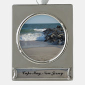 Shoreline Banner-Ornament Silber (Vorderseite)