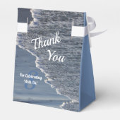 Shoreline Beauty Wedding Geschenkschachtel (Rückseite)