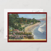 Shoreline Drive, Kalifornien Vintag Postkarte (Vorne/Hinten)
