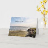 Shoreline Lake - Denken Sie an Ihre Karte (Gelbe Blume)