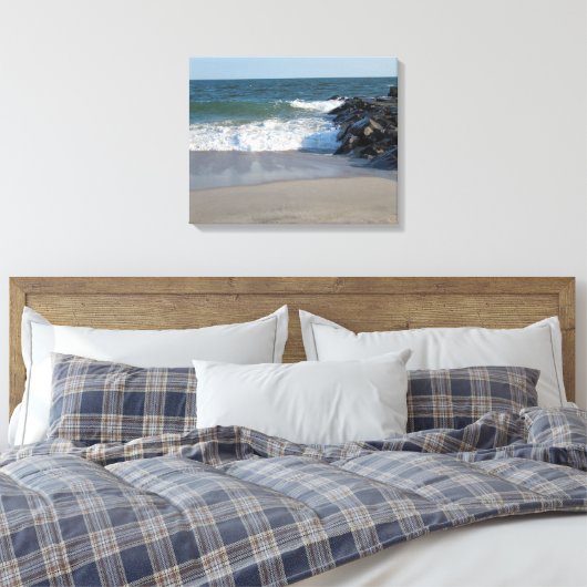 Shoreline Leinwanddruck (Insitu (Schlafzimmer))