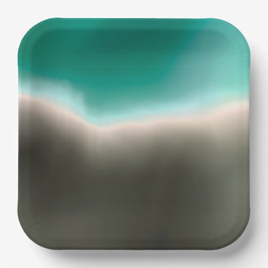 Shoreline-Papierplatte Pappteller (Vorderseite)