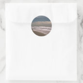 Shoreline Runder Aufkleber (Tasche)