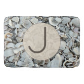Shoreline Shells Initial Bath Style Badematte (Vorderseite)