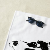 Shoreline Sniff Patrol Strandtuch (Beispiel)