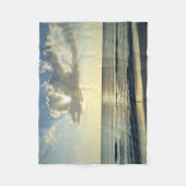 Shoreline Sunrise Tranquility Fleecedecke (Vorderseite)