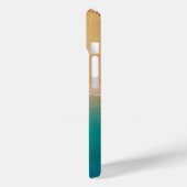 Shoreline von oben Cool personalisiert Case-Mate iPhone Hülle (Rückseite / Links)