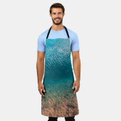 Shoreline Waves Apron Schürze (Getragen)