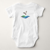 ShoreRivers Babybodysuit Baby Strampler (Rückseite)
