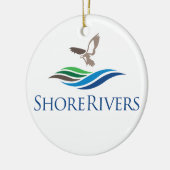 ShoreRivers Ferienanlage Keramik Ornament (Links)