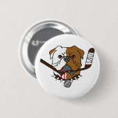 SHORESY Sudbury Bulldogs Button (Vorne & Hinten)