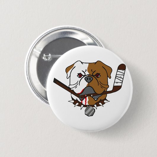 SHORESY Sudbury Bulldogs Button (Vorne & Hinten)