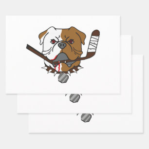 SHORESY Sudbury Bulldogs Geschenkpapier Set