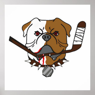 SHORESY Sudbury Bulldogs Poster