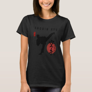 Shorin Ryu Karate Instructor Japanisches Kanji Cal T-Shirt