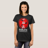 Shorin Ryu Karate Symbol Kanji Japan Martial Vinta T-Shirt (Vorne ganz)