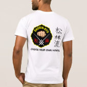 SHORIN RYU MATSUBAYASHI DOPPELSEITIGES T-Shirt (Rückseite)