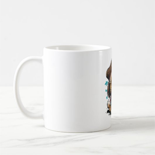 Shorkie Shih Tzu Yorkie Yorkshire Dog Pirate Kaffeetasse (Links)