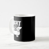Short And Sy Funny Daschund Dog Lover Quote Kaffeetasse (Vorderseite Links)