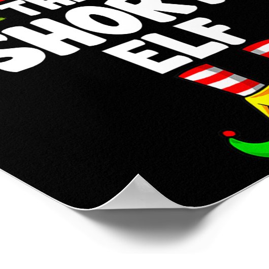 Short Elf Family Matching Group Christmas Pajamas  Poster (Ecke)