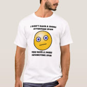 Short Interessant Span Funny Tshirt (Vorderseite)