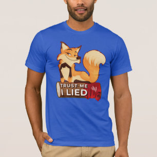 Short Sleeves T - Shirt : Trust Me (blue)