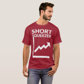 Short Squeezer - Wall Street Bets Meme Stock T-Shirt (Vorne ganz)