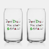 Short Straw Glass Dosenglas (Rückseite)