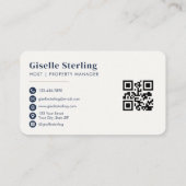 Short Term Rental Professional Visitenkarte (Rückseite)