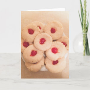 Shortbread Keks Feiertagskarte