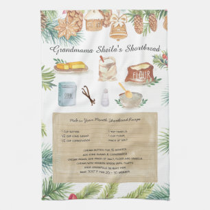 Shortbread-Rezept Erbstück Teelappen Geschirrtuch
