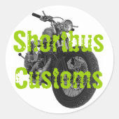 Shortbus Chopper Stickers (Vorderseite)