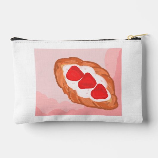 Shortcake croissant pouch zubehörtasche (Rückseite)